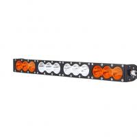 120W 56cm Düz Üniversal Yayıcı Delici Turuncu Beyaz Led Bar