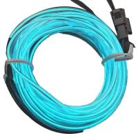 3 Metre Elwire İp Neon Led Fitili - Turkuaz