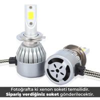 9006 Mach Led Xenon Ampul Beyaz 12V / 36W / 6400Lumens