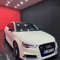 Audi A3 2013-2016 Rs3 Body Kit (Sedan)- Ön Arka Tampon & Panjur & Marşpiyel (Egzoz Dahil)