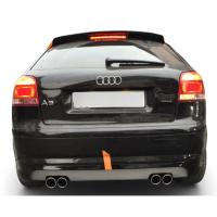 Audi A3 8P S3 Hb 3 Kapı 2003 - 2008 Difüzör Plastik Boyasız