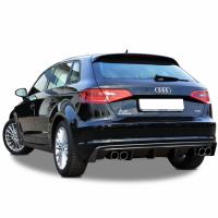 Audi A3 8V Hb 2012 - 16 Rieger Difüzör Plastik Boyasız