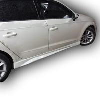 Audi A3 HB 2006 - 2012 Çift Kapı Marşpiyel Boyalı