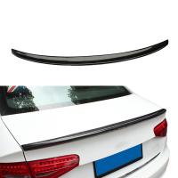 Audi A4 B8 Spoiler Boyalı Fiber