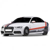 Audi A4 B8-B9 2008 - 2016 Rieger Marşpiyel Plastik Boyasız