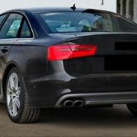 Audi A6 2012-2015 S6 Difüzör - (Standart Tampon İçin)