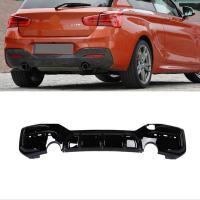 Bmw 1 Serisi F20 2015-2018 LCI MT Tampon İçin Çift Çıkış Difüzör (Çift Çıkış)