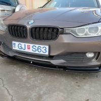 Bmw 3 Serisi F30 2012-2018 Luxury Ön Lip - Piano Black