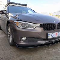 Bmw 3 Serisi F30 2012-2018 Luxury Ön Lip - Piano Black