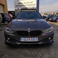 Bmw 3 Serisi F30 2012-2018 Luxury Ön Lip - Piano Black