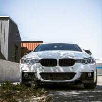 Bmw 3 Serisi F30 2012-2018 M Sport Ön Lip - Piano Black (3 Parça)