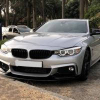 Bmw 4 Serisi F32 2014-2020 Ön Lip Piano Black