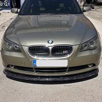 Bmw E60 2003-2009 Ön Tampon Lip Plastik