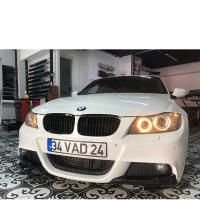 Bmw E90 2008 2011 Tampon Ön Flap Seti M Technic St P Black