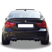 Bmw E92 3 Serisi 2007 - 13 M Performance Difüzör Plastik Boyasız