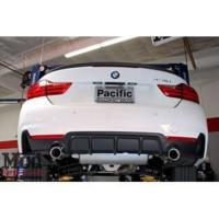 Bmw F32-F36 2014 Difüzör M Performance St Sağ+Sol-Tekli Çıkış P Black