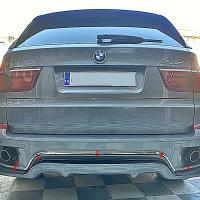 Bmw X5 E70 2007-2013 Arka Tampon Eki 3 Parça