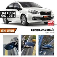 Fiat Linea 2007-2015 Piano Black Batman Ayna Kapağı