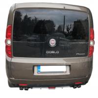 Fiat Doblo Üniversal Arka Tampon Difüzör