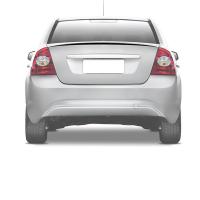 Ford Focus 2 Sedan 2004-2010 Piano Black Spoiler