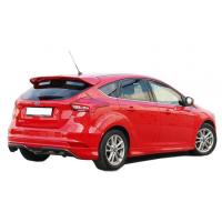 Ford Focus 3 Hb 2011 - 2014 Sport Difüzör Plastik Boyasız