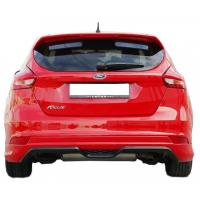 Ford Focus 3 Hb 2011 - 2014 Sport Difüzör Plastik Boyasız