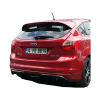 Ford Focus 3-3.5 HB Makyajsız Arka Tampon Eki PlastikBoyasız