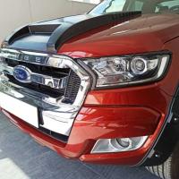 Ford Ranger 2015-2020 Far Çerçevesi Kaplama Siyah