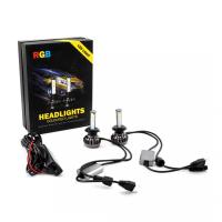 H11 Rgb Bluetooth Led Xenon Ampul 12v/20W/3000 Lumens (R65)