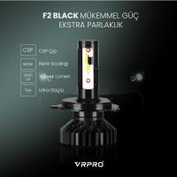 H7 Gold F2 Mini Slim Led Xenon Far Ampulü CSP Çip