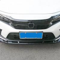 Honda 2022 Civic Piano Black Ön Lip (Parlak Siyah-3 Parça)