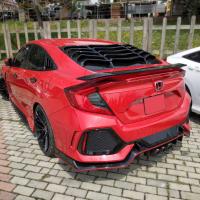 Honda Civic Fc5 2016-2020 Turbo Si Spoiler Işıklı (Boyasız)