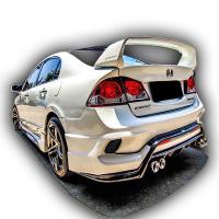 Honda Civic Fd6 2006 - 2012 Type-R X Arka Tampon Plastik Boyasız