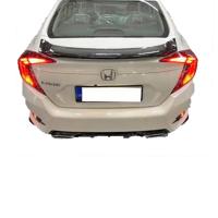 Honda Civic Fc5 Spoon Spoiler Boyasız Fiber