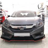 Honda Civic Fc5 2016-2020 Ön Lip 3 Parça