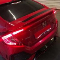 Honda Civic Fc5 2016-2020 Spoiler Si Model Reflektörlü (Kırlangıç) (Boyasız)