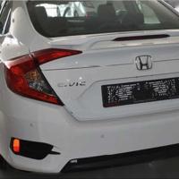 Honda Civic Fc5 Orta Boy Işıklı Spoiler (Boyasız)