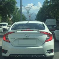 Honda Civic Fc5 Orta Boy Işıklı Spoiler (Boyasız)