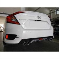 Honda Civic Fc5 2016-2020 Difüzör Silver