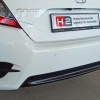 Honda Civic Fc5 2016-2020 Arka Tampon Alt Çıta Karbon