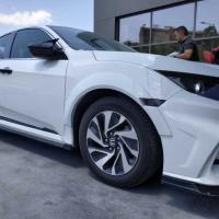 Honda Civic Fc5 2016-2020 Ön Çamurluk Kabartma (Typer)