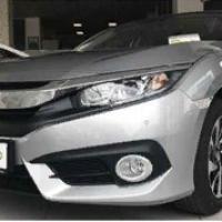 Honda Civic Fc5 2016-2020 Oval Sis Kaplaması Silver