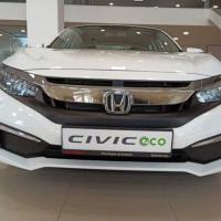 Honda Civic Fc5 2019-2021 Ön Sis Kaşı Kaplaması Nikelaj (makyajlı Kasa)