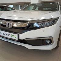 Honda Civic Fc5 2019-2021 Ön Sis Kaşı Kaplaması Nikelaj (makyajlı Kasa)