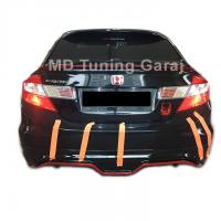 Honda Civic Fb7 2012 - 16 Custom Arka Ek Plastik Boyasız