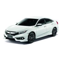 Honda Civic Fc5 2016 - 19 Modulo Ön Tampon Flap Plastik Boyasız