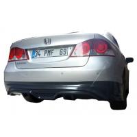 Honda Civic Fd6 2006 - 2012 Custom Arka Ek Plastik Boyasız