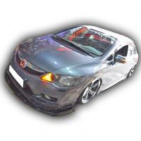 Honda Civic Fd6 2010 - 2012 Mugen Ön Lip (3 Parça) PlastikBoyasız