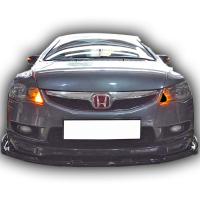 Honda Civic Fd6 2010 - 2012 Mugen Ön Lip (3 Parça) PlastikBoyasız