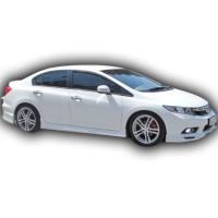 Honda Civic 2012 Özel Tasarım Yan Marşpiyel Boyalı